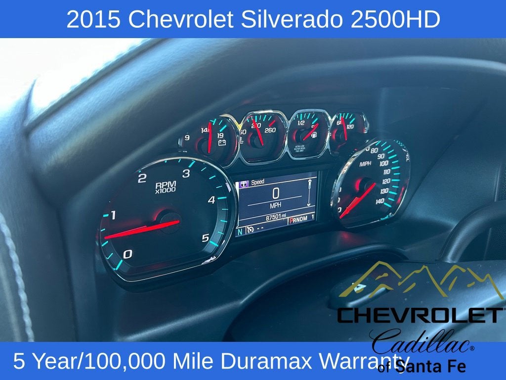 2015 Chevrolet Silverado 2500 HD LTZ