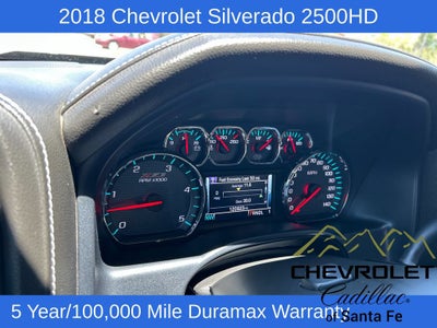 2018 Chevrolet Silverado 2500 HD LTZ