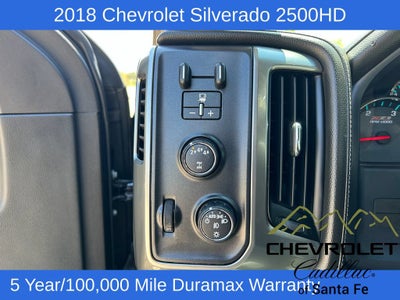 2018 Chevrolet Silverado 2500 HD LTZ