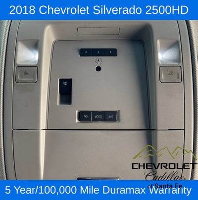 2018 Chevrolet Silverado 2500 HD LTZ