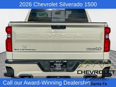 2026 Chevrolet Silverado 1500 High Country