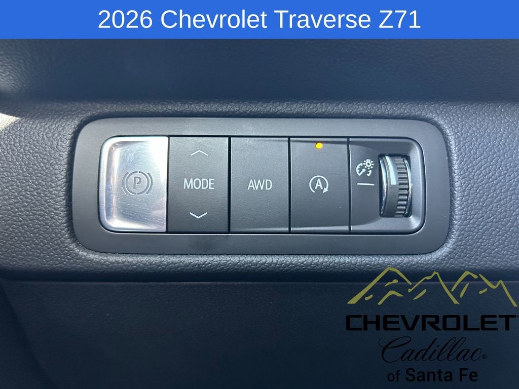 2026 Chevrolet Traverse Z71