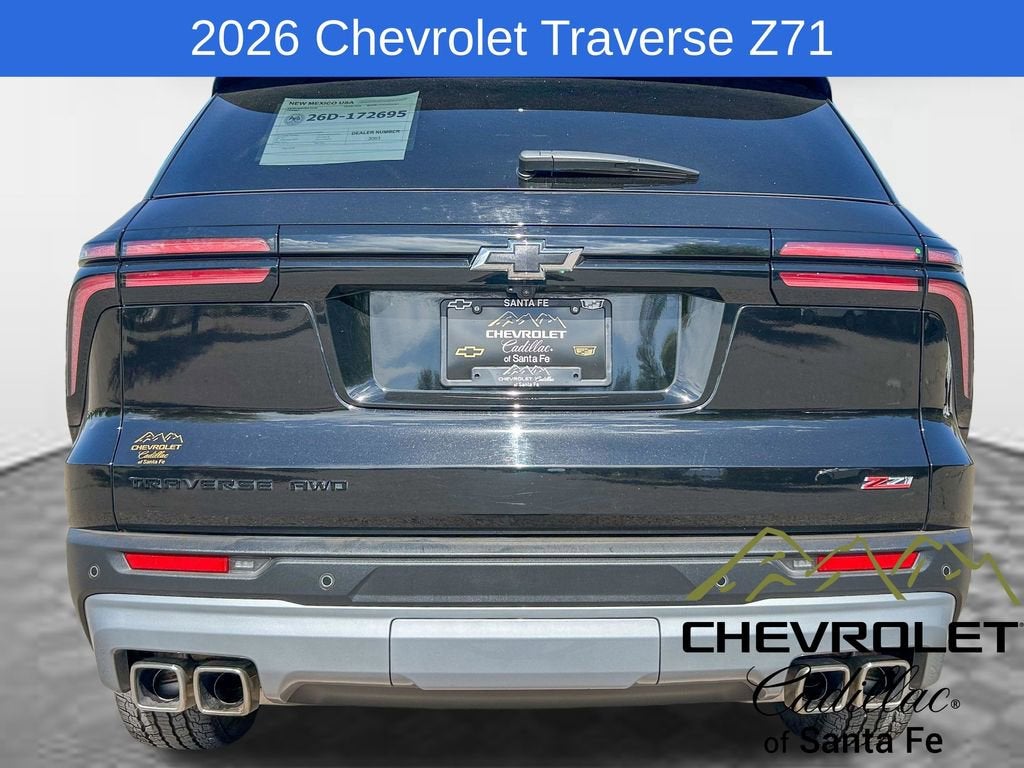 2026 Chevrolet Traverse Z71