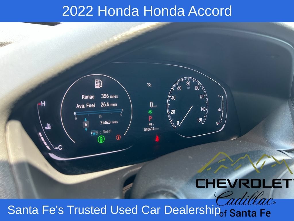 2022 Honda Accord Sedan LX