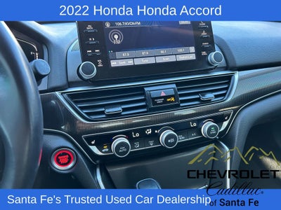 2022 Honda Accord Sedan Sport SE