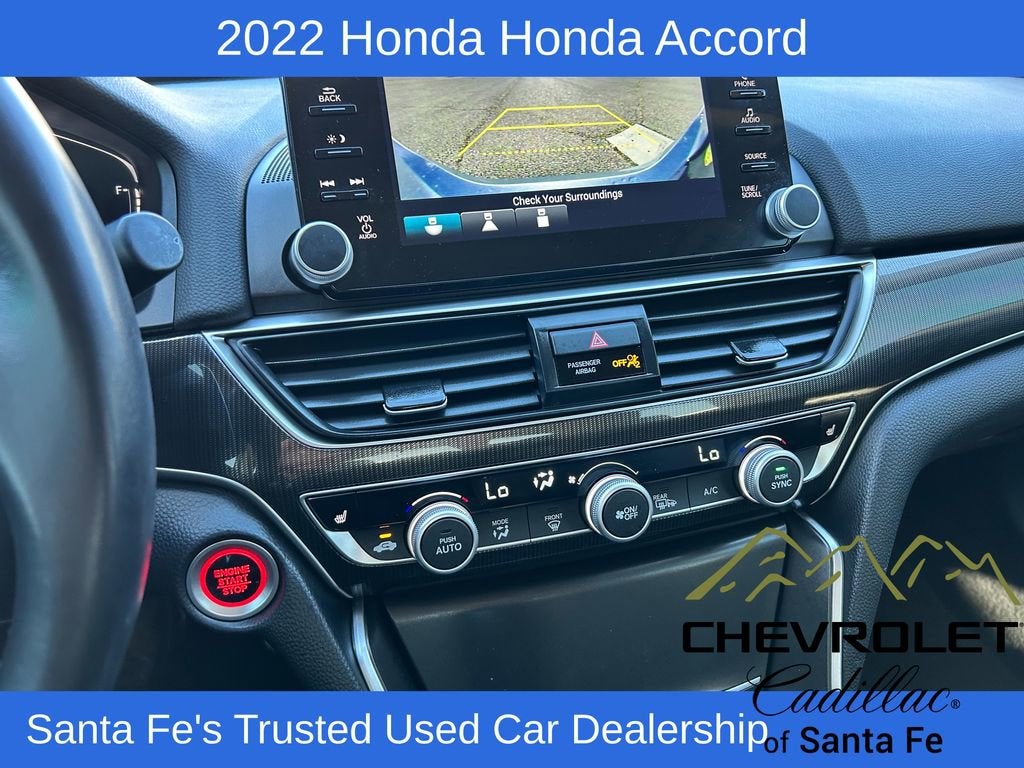 2022 Honda Accord Sedan Sport SE