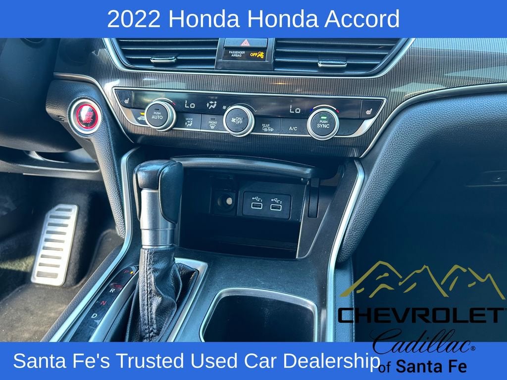 2022 Honda Accord Sedan Sport SE