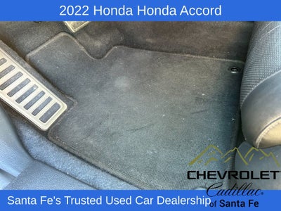 2022 Honda Accord Sedan Sport SE