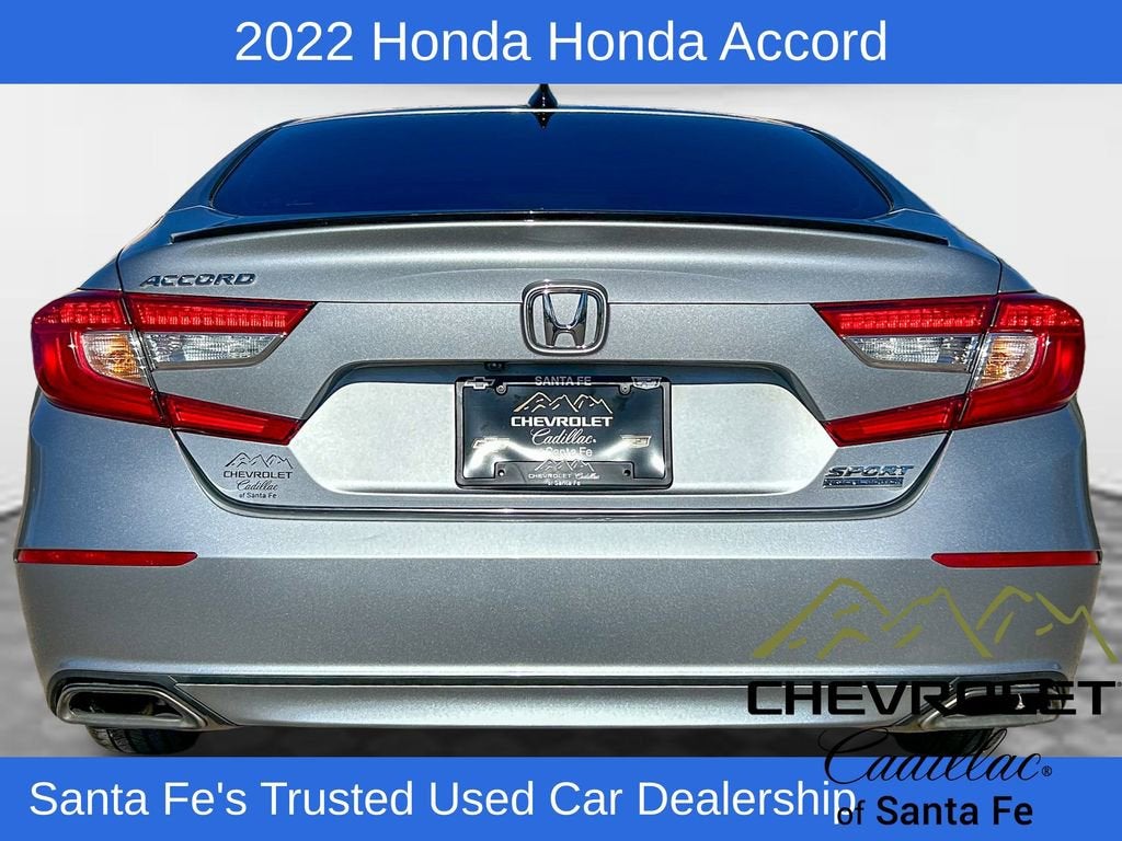 2022 Honda Accord Sedan Sport SE