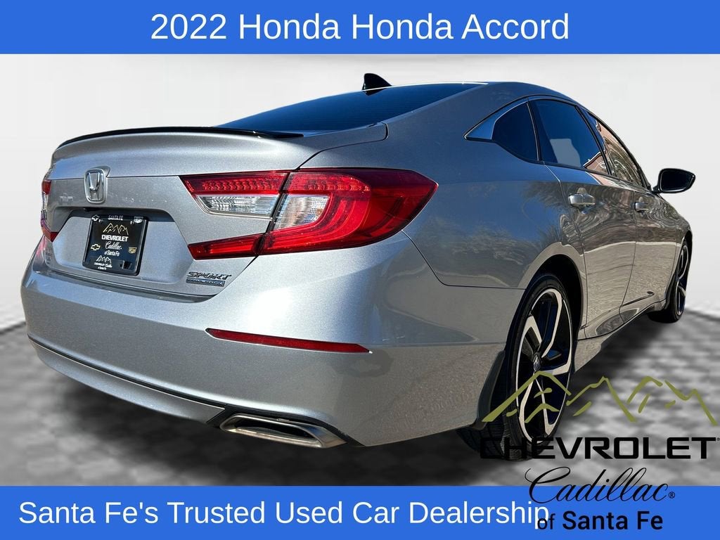 2022 Honda Accord Sedan Sport SE