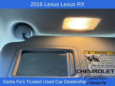 2016 Lexus RX 350 FWD 4dr