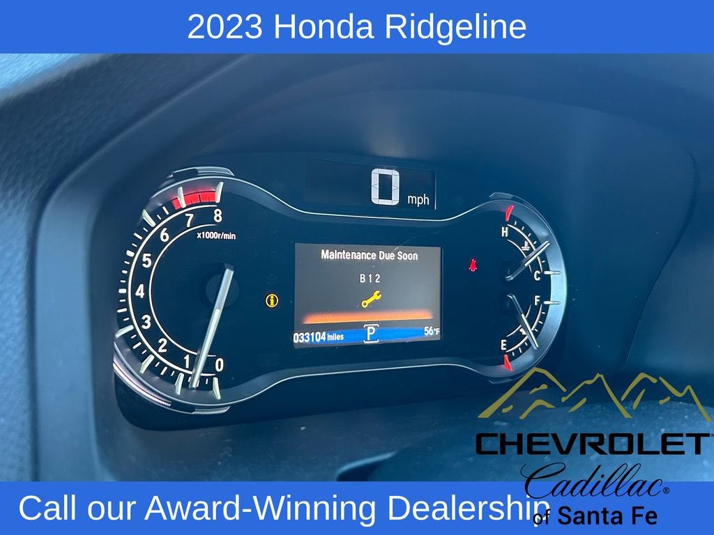 2023 Honda Ridgeline RTL