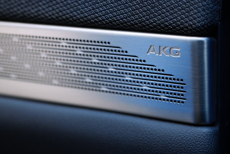 Close-up View of the AKG Studio Audio Speaker | Cadillac of Santa Fe in Santa Fe NM